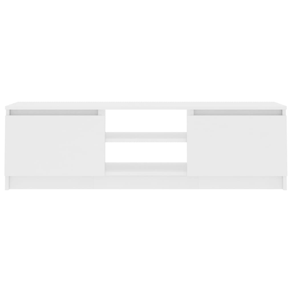 TV Cabinet White 120x30x35.5 cm Engineered Wood