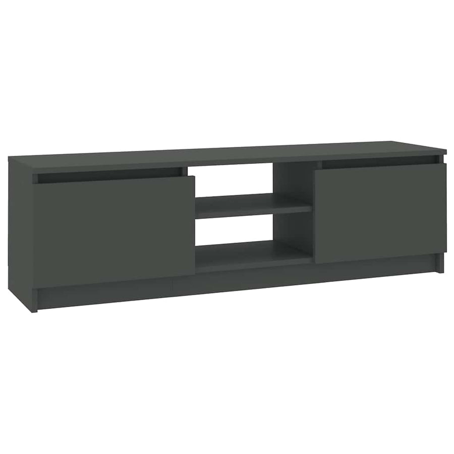 TV Cabinet Grey 120x30x35.5 cm Engineered Wood