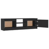 TV Cabinet Grey 120x30x35.5 cm Engineered Wood - 45-Degree Angle