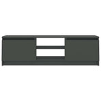 TV Cabinet Grey 120x30x35.5 cm Engineered Wood