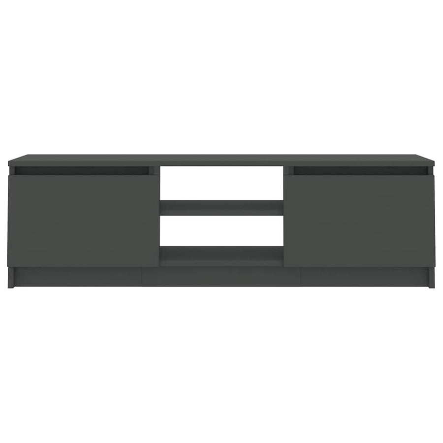 TV Cabinet Grey 120x30x35.5 cm Engineered Wood