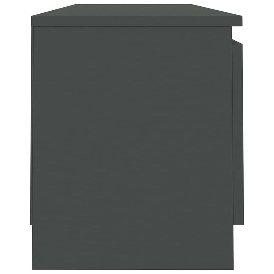 TV Cabinet Grey 120x30x35.5 cm Engineered Wood