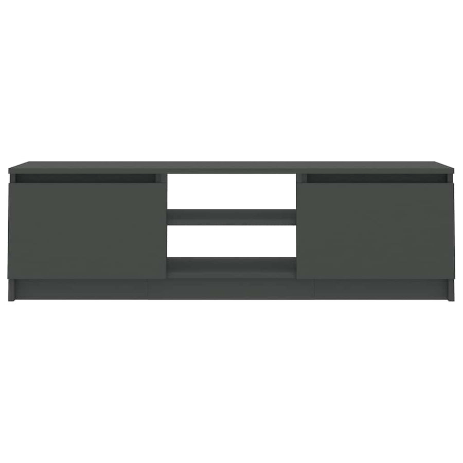 TV Cabinet Grey 120x30x35.5 cm Engineered Wood