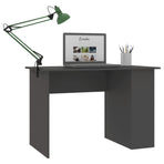 Desk Grey 110x60x73 cm Engineered Wood