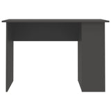 Desk Grey 110x60x73 cm Engineered Wood