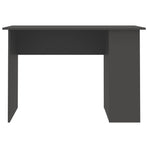 Desk Grey 110x60x73 cm Engineered Wood