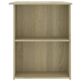 Desk Sonoma Oak 110x60x73 cm Engineered Wood - 45-Degree Angle