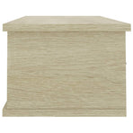 Wall-mounted Drawer Shelf Sonoma Oak 88x26x18.5 cm