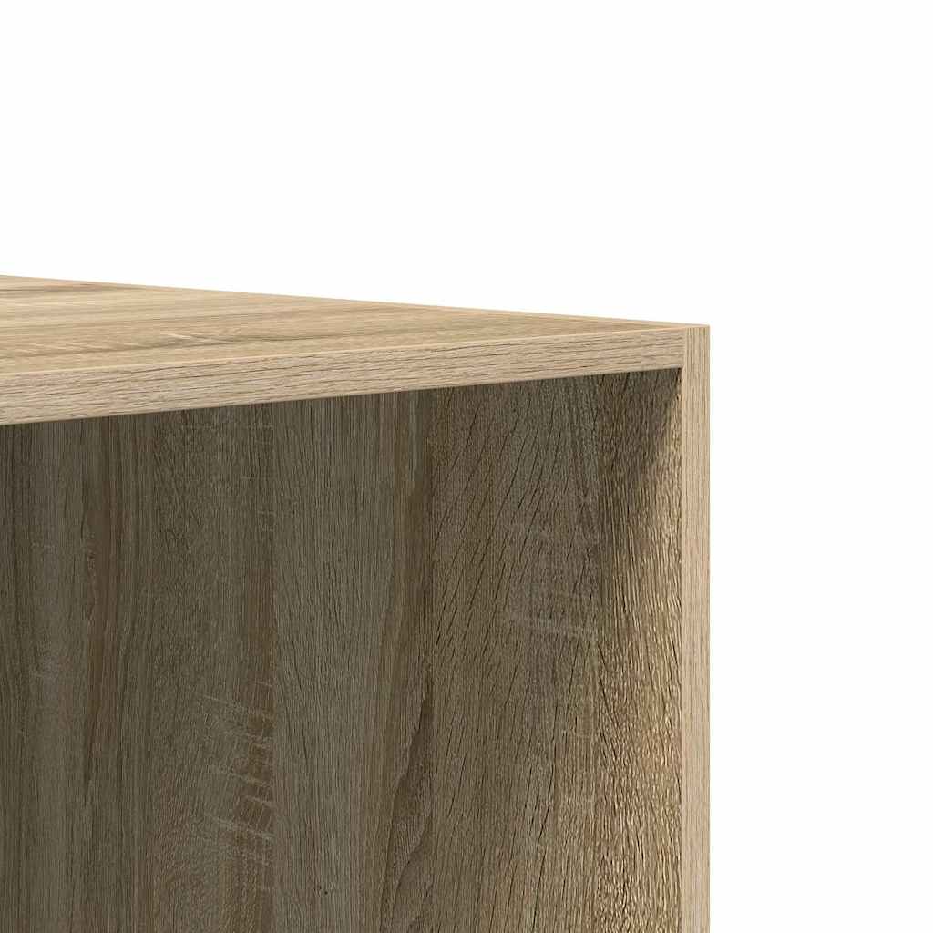 Wardrobe Sonoma Oak 100x50x200 cm Engineered Wood