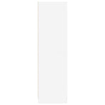 Wardrobe White 80x52x180 cm Engineered Wood