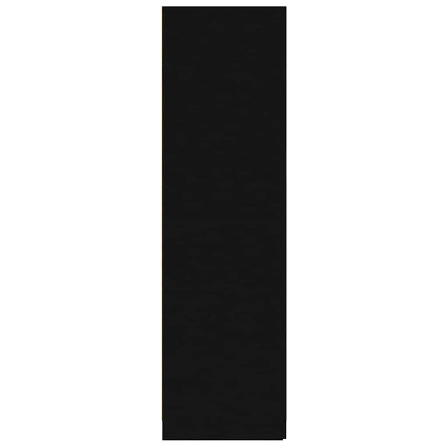 Wardrobe Black 80x52x180 cm Engineered Wood