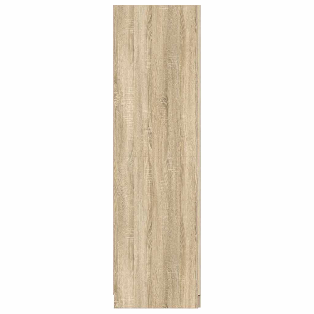 Wardrobe Sonoma Oak 80x52x180 cm Engineered Wood