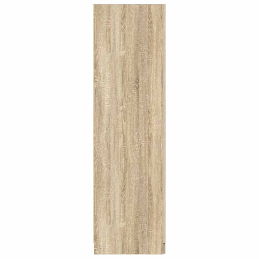 Wardrobe Sonoma Oak 80x52x180 cm Engineered Wood