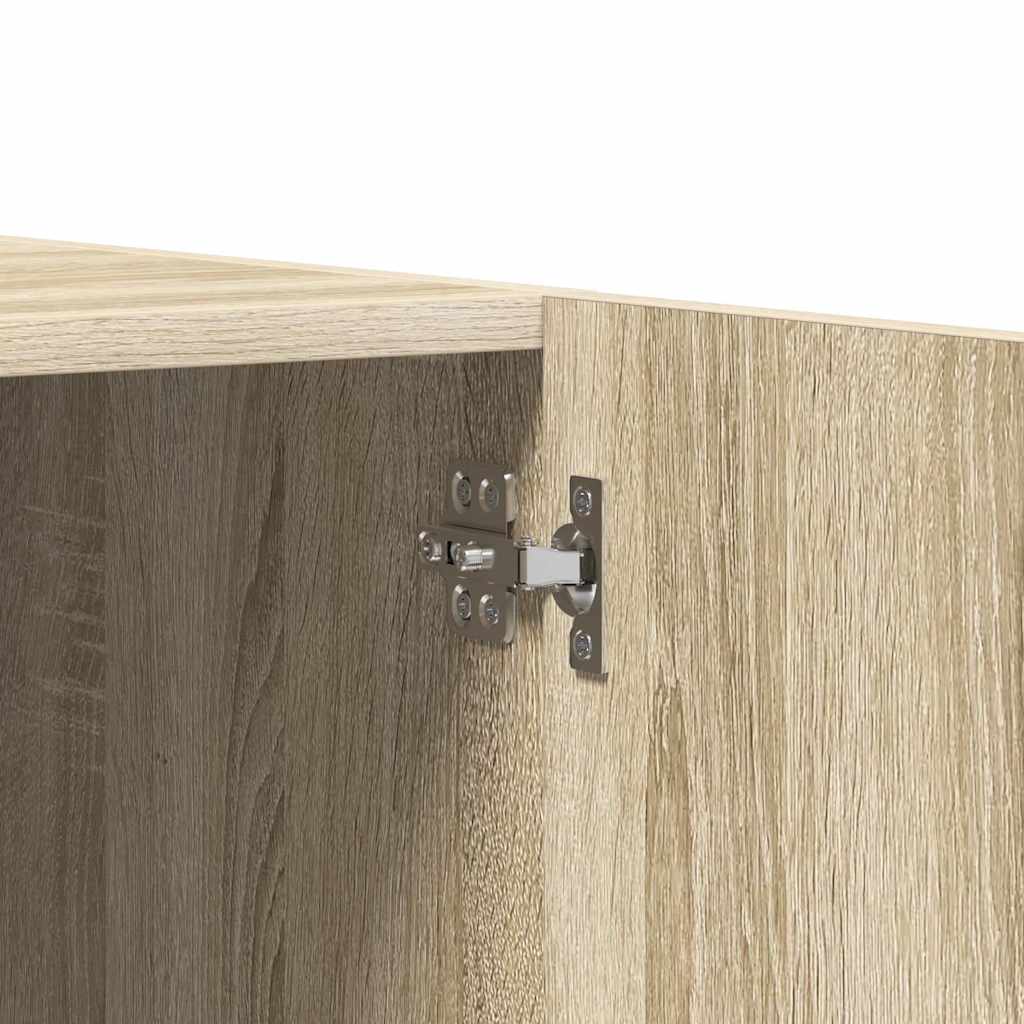 Wardrobe Sonoma Oak 80x52x180 cm Engineered Wood