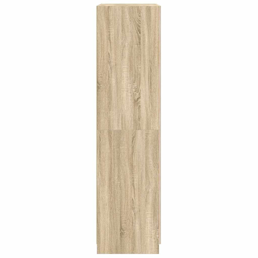 Wardrobe Sonoma Oak 90x52x200 cm Engineered Wood