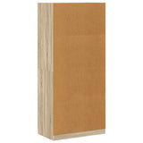 Wardrobe Sonoma Oak 90x52x200 cm Engineered Wood