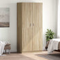 Wardrobe Sonoma Oak 90x52x200 cm Engineered Wood