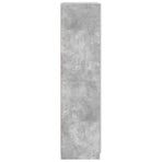 Wardrobe Concrete Grey 90x52x200 cm Engineered Wood