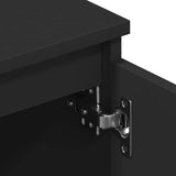 TV Cabinet Black 140x40x35.5 cm Engineered Wood - Extra Image
