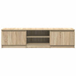 TV Cabinet Sonoma Oak 140x40x35.5 cm Engineered Wood