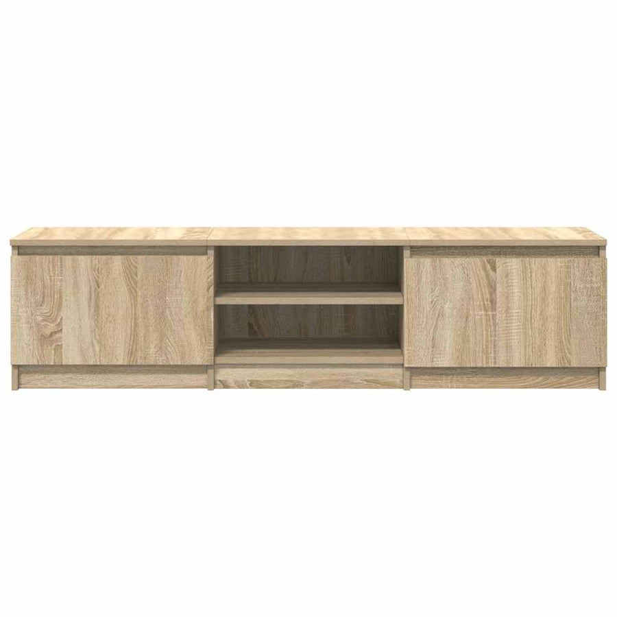 TV Cabinet Sonoma Oak 140x40x35.5 cm Engineered Wood