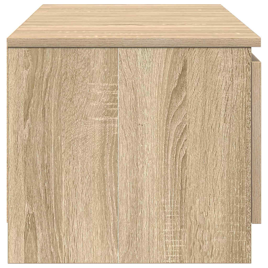 TV Cabinet Sonoma Oak 140x40x35.5 cm Engineered Wood