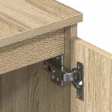 TV Cabinet Sonoma Oak 140x40x35.5 cm Engineered Wood - Extra Image