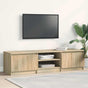 TV Cabinet Sonoma Oak 140x40x35.5 cm Engineered Wood