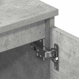 TV Cabinet Concrete Grey 140x40x35.5 cm Engineered Wood - Extra Image