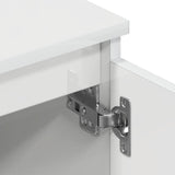 TV Cabinet High Gloss White 140x40x35.5 cm Engineered Wood