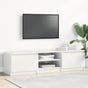 TV Cabinet High Gloss White 140x40x35.5 cm Engineered Wood