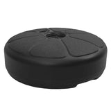 Umbrella Base Sand/Water Filled 15 L Black - Front View