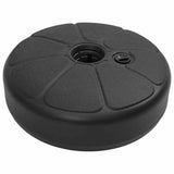 Umbrella Base Sand/Water Filled 15 L Black - Close-Up Angle