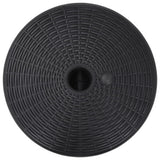 Umbrella Base Sand/Water Filled 24 L Black - Side View