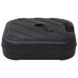 Umbrella Base Sand/Water Filled 24 L Black - Front View