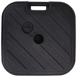 Umbrella Base Sand/Water Filled 24 L Black - Side View