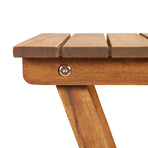 Plant Stand 30x30x67 cm Solid Acacia Wood