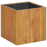 Garden Raised Bed Pot 43.5x43.5x44 cm Solid Acacia Wood