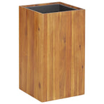 Garden Raised Bed 33.5x33.5x60 cm Solid Acacia Wood