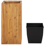 Garden Raised Bed 43.5x43.5x90 cm Solid Acacia Wood