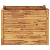 Garden Raised Bed 110x60x84 cm Solid Acacia Wood