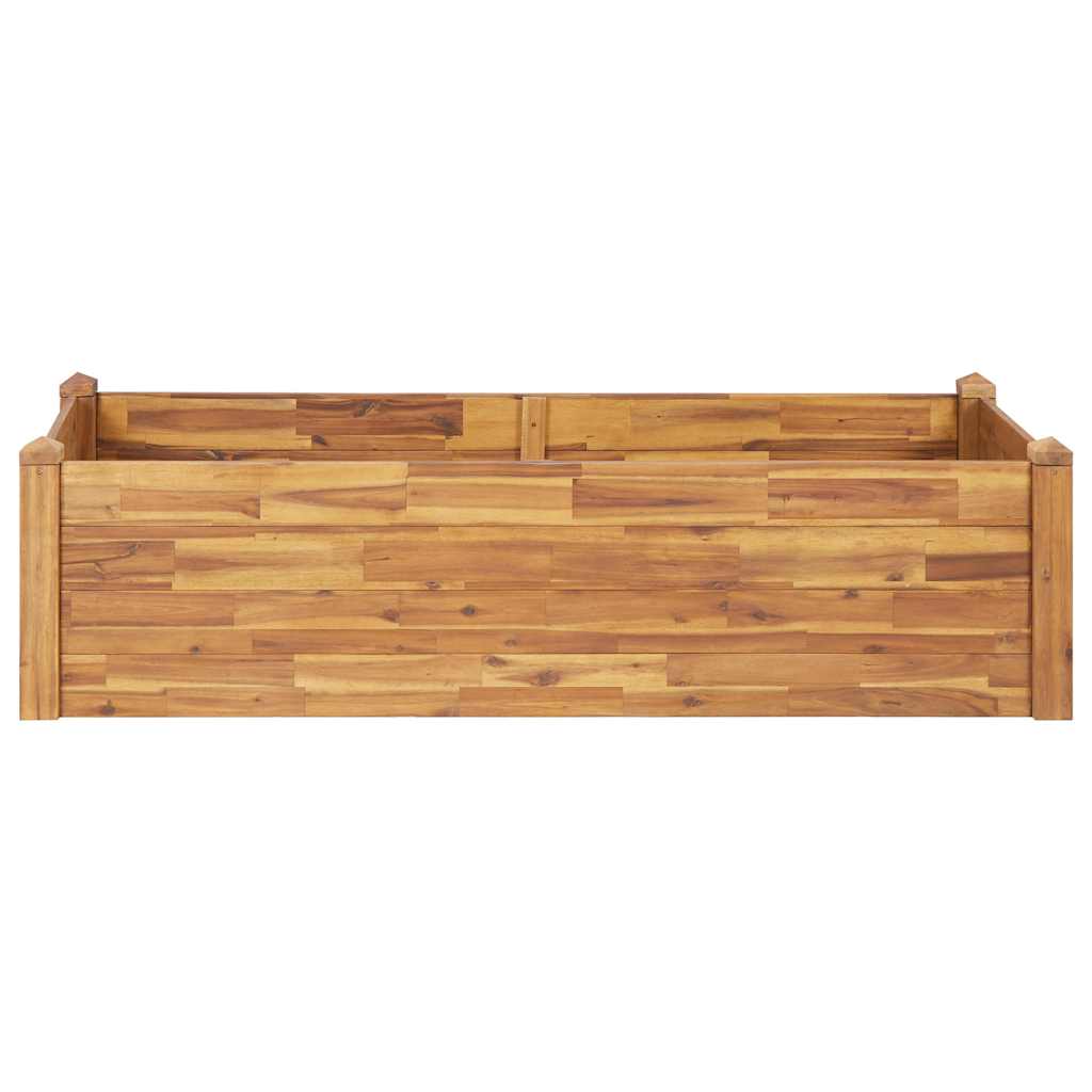 Garden Raised Bed 160x60x44 cm Solid Acacia Wood