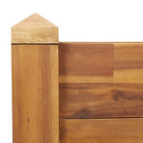Garden Raised Bed 160x60x44 cm Solid Acacia Wood