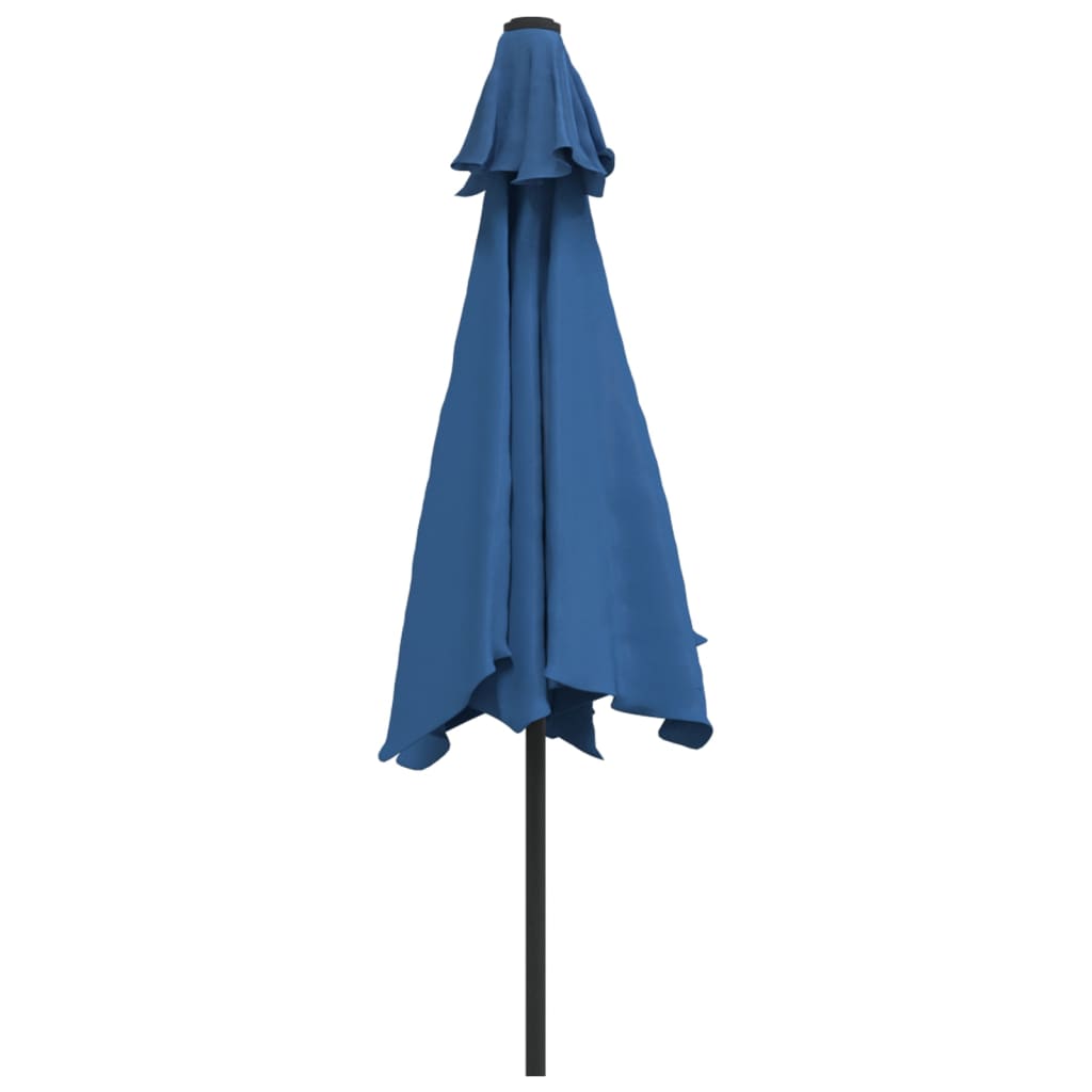 Garden Parasol with Metal Pole 300 cm Azure