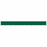 9-panel Wind Screen Fabric 1200x120 cm Green