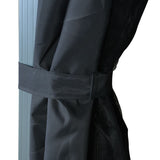 Gazebo with Curtain 300x300 cm Anthracite Aluminium - Rear View