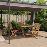 Gazebo with Curtains 3x6 m Anthracite Steel - Side View
