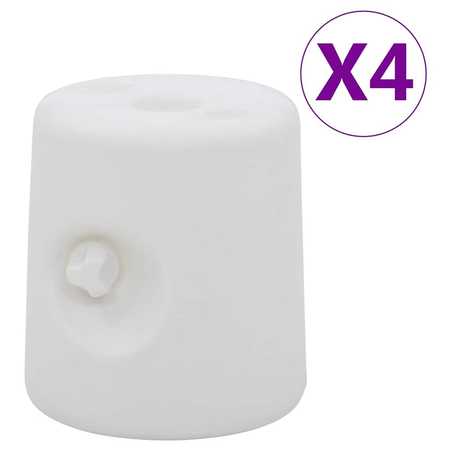 Gazebo Weights 4 pcs PE White