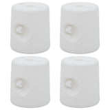 Gazebo Weights 4 pcs PE White