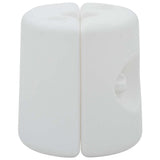 Gazebo Weights 4 pcs PE White - 45-Degree Angle